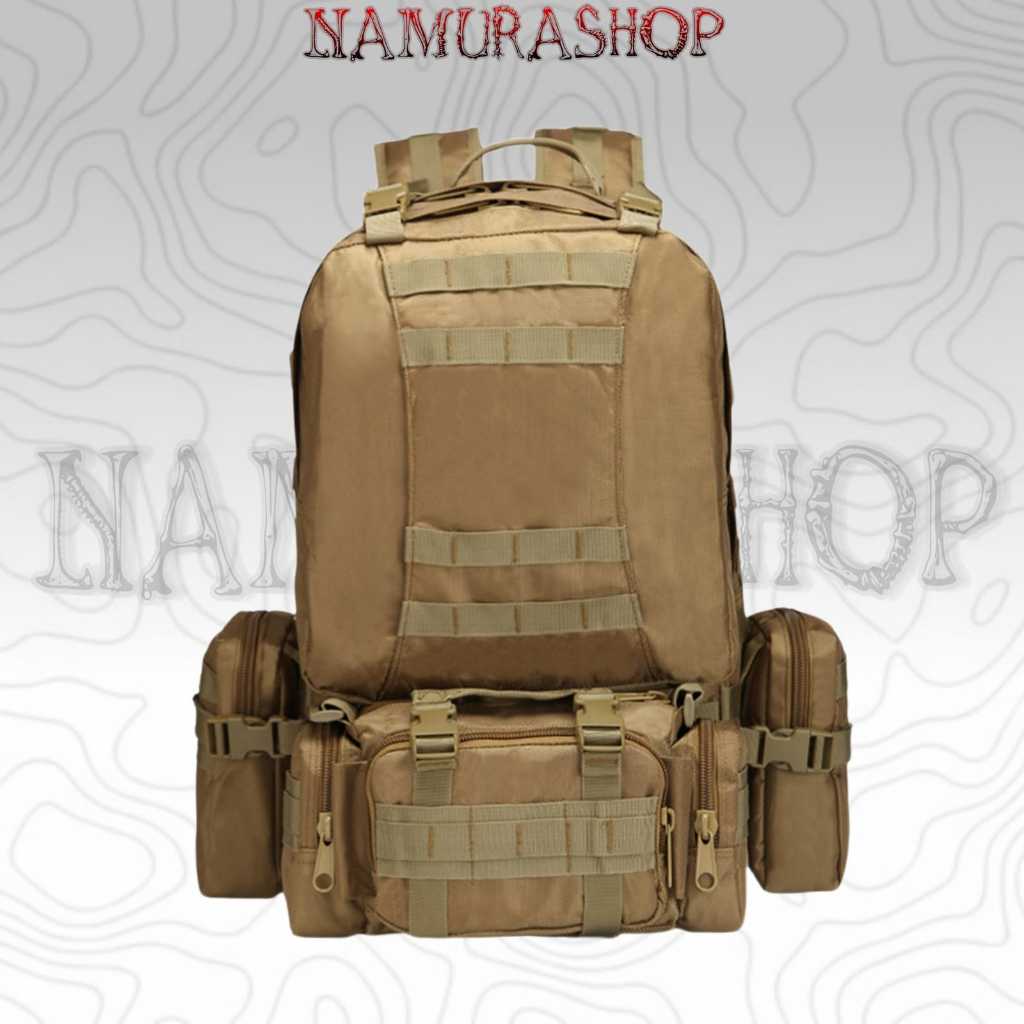 [T.213]Tas Ransel Pria Model Terbaru Tas Ransel Anak 213 Outdoor/ Tas Ransel 4 in 1 Kapasitas 50L/Ta