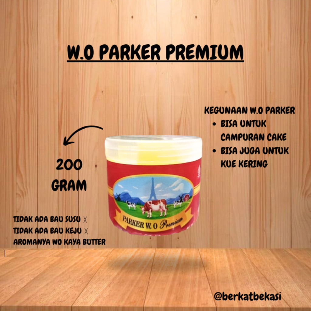 

PARKER W.O PREMIUM / BUTTER WO 200 GRAM