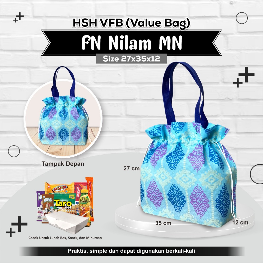 

ALTHEA Tas Souvenir Tas Bingkisan Tas Hajatan Tas Snack Tas Roti 27x35x12 Motif