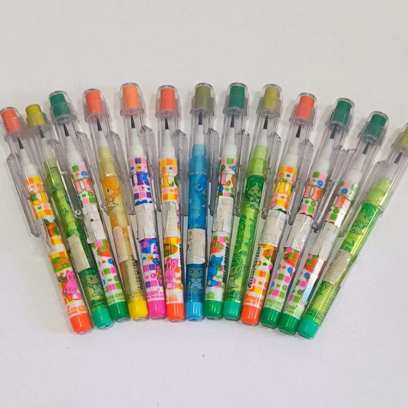 

pensil susun sambung / pensil karakter 1