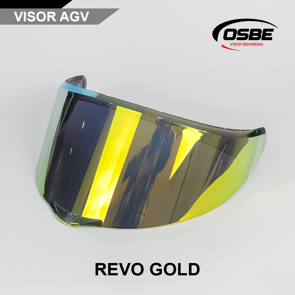OSBE Visor AGV Pista GPR GPRR AGV Corsa Veloce Rachet locker / kaki visor / Original SNI