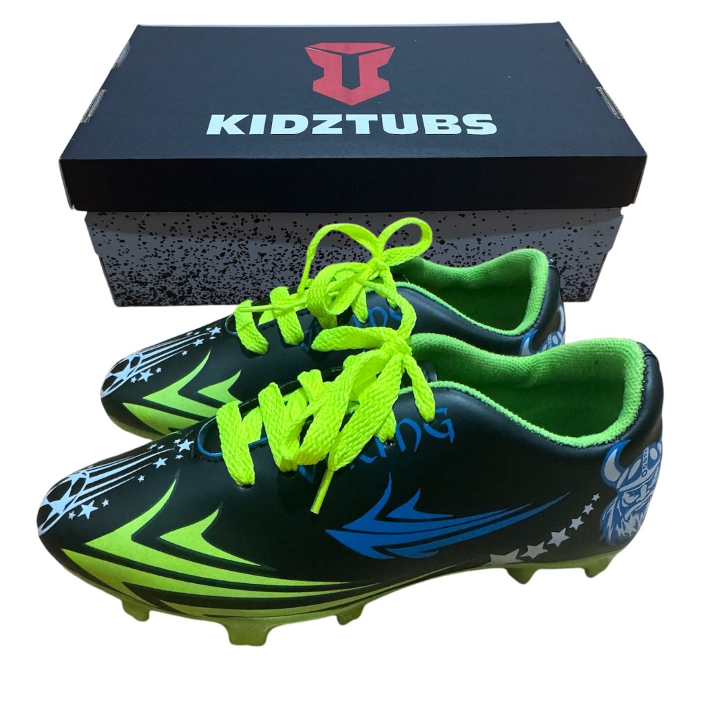 KIDZTUBS Sepatu Bola Anak Anak Laki Laki Tanggung Kecil Usia PAUD TK SD SMP 1 2 3 4 5 6 7 8 9 0 Tahu