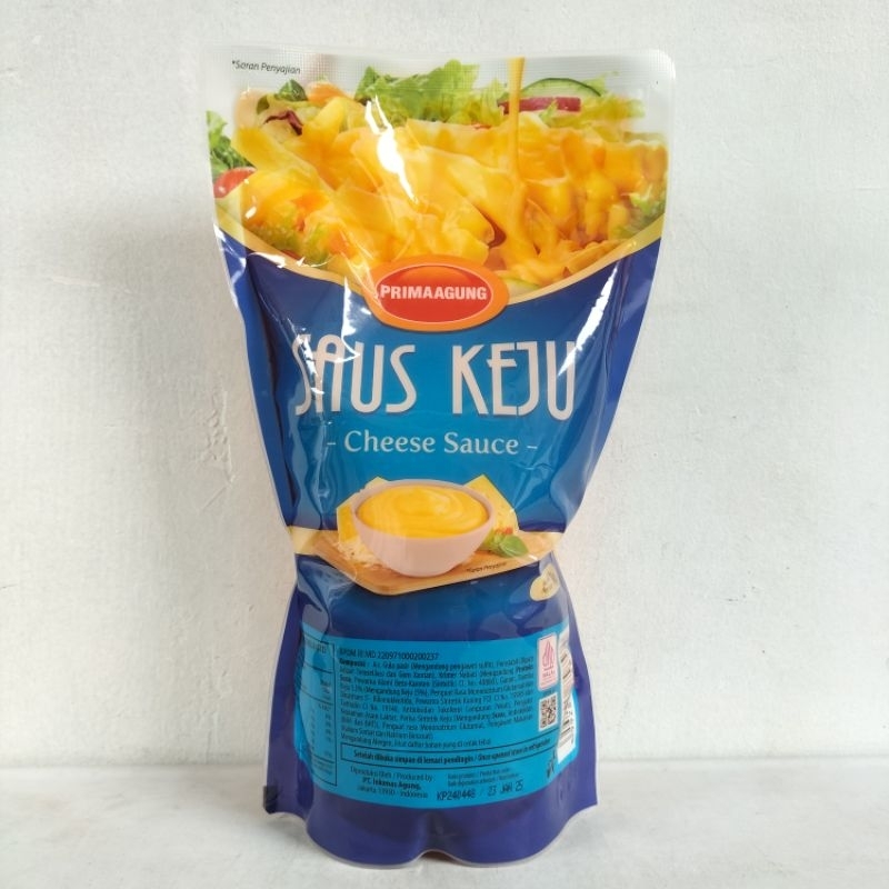

Saus Keju Prima Agung 1 Karton 20 x 1kg (Khusus Expedisi)