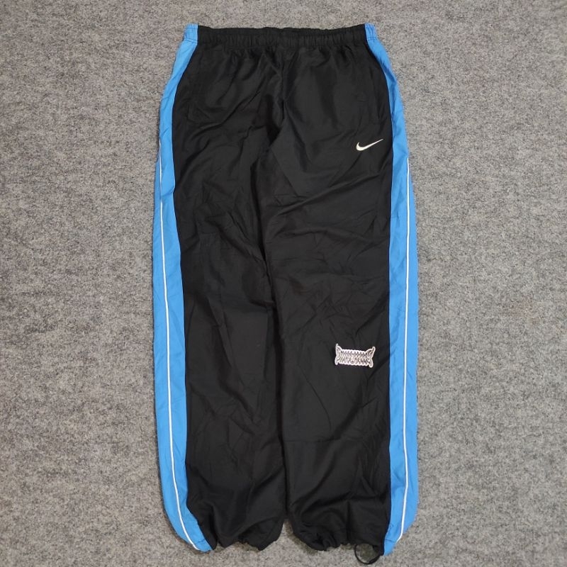 Vintage Y2K Nike Blue Stripes Baggy Track Pants