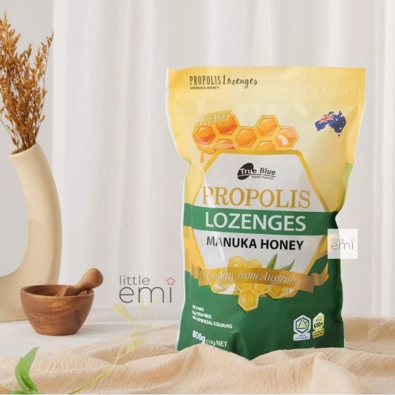 

TRUE BLUE PROPOLIS LOZENGES MANUKA HONEY