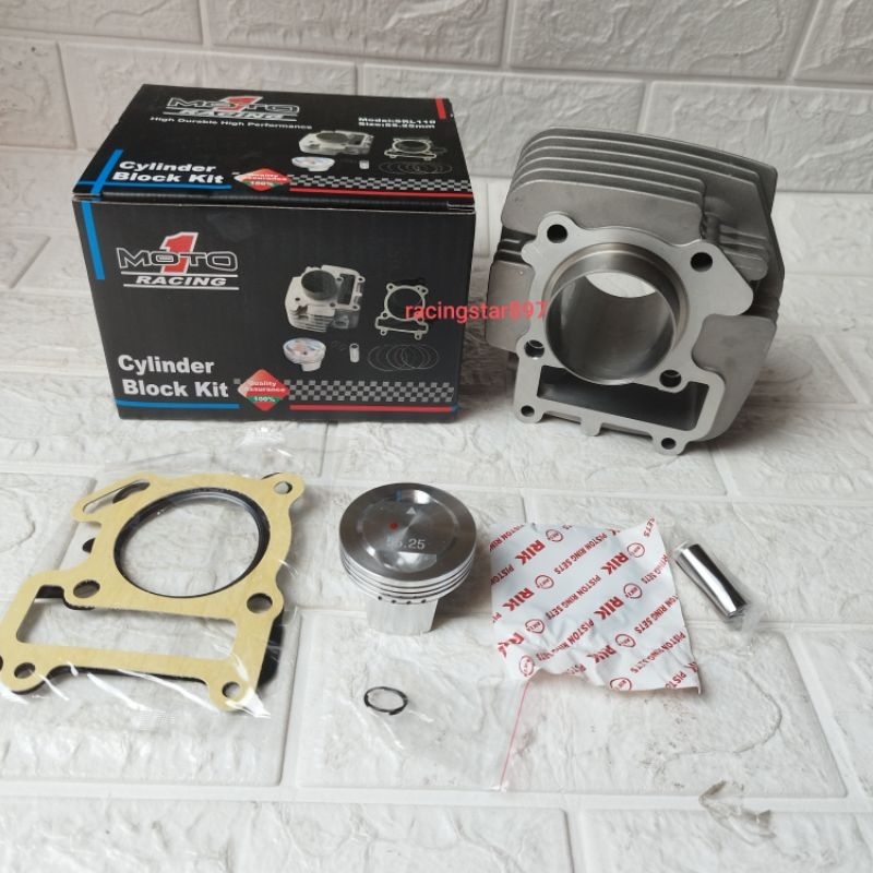 blok seher moto 1 racing bore up jupiter z vega r new 55,25 mm
