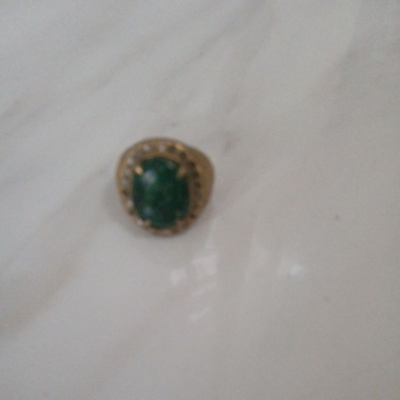 cincin batu pirus ijo