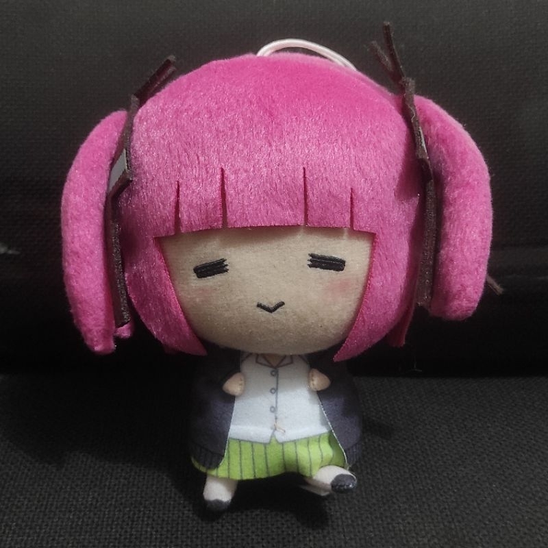 Boneka Plush Banpresto Gotoubun Hanayome Nakano Nino Original Jepang