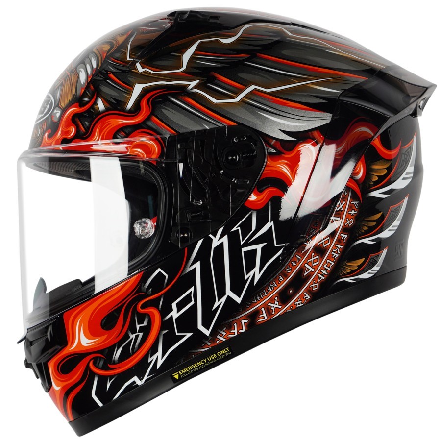 NJS ZX-1R Valor - HELM NJS ZX1R FLAT VISOR BENING
