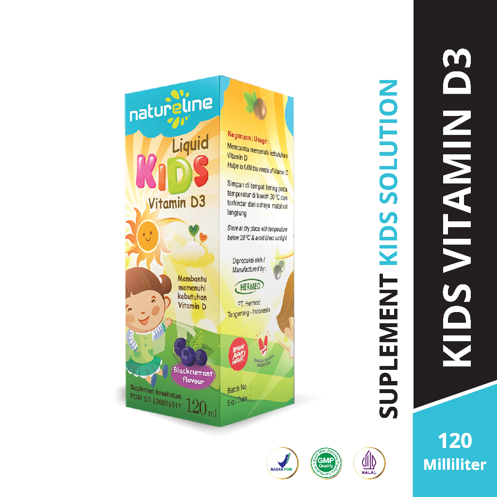Vitamin D3 400IU Kids LIQUID