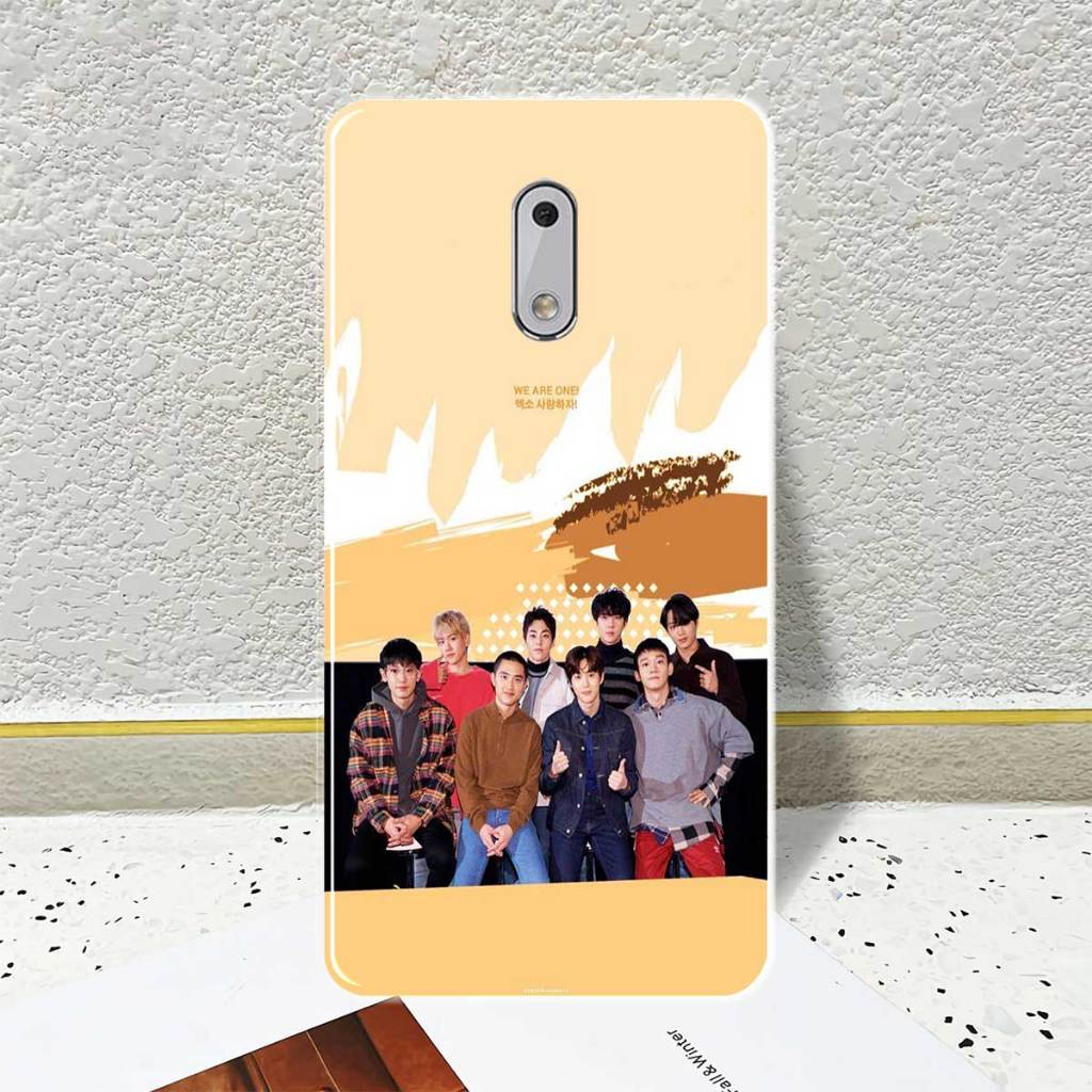 HARDCASE EXO BOYBAND NOKIA 6 - CASING HP - CASE HP - Bayar ditempat/COD