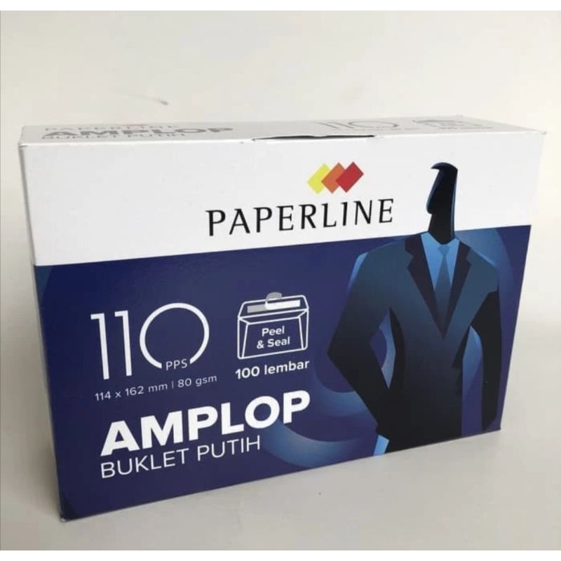 

amplop putih paperline no.110 /amplop uang/amplop surat