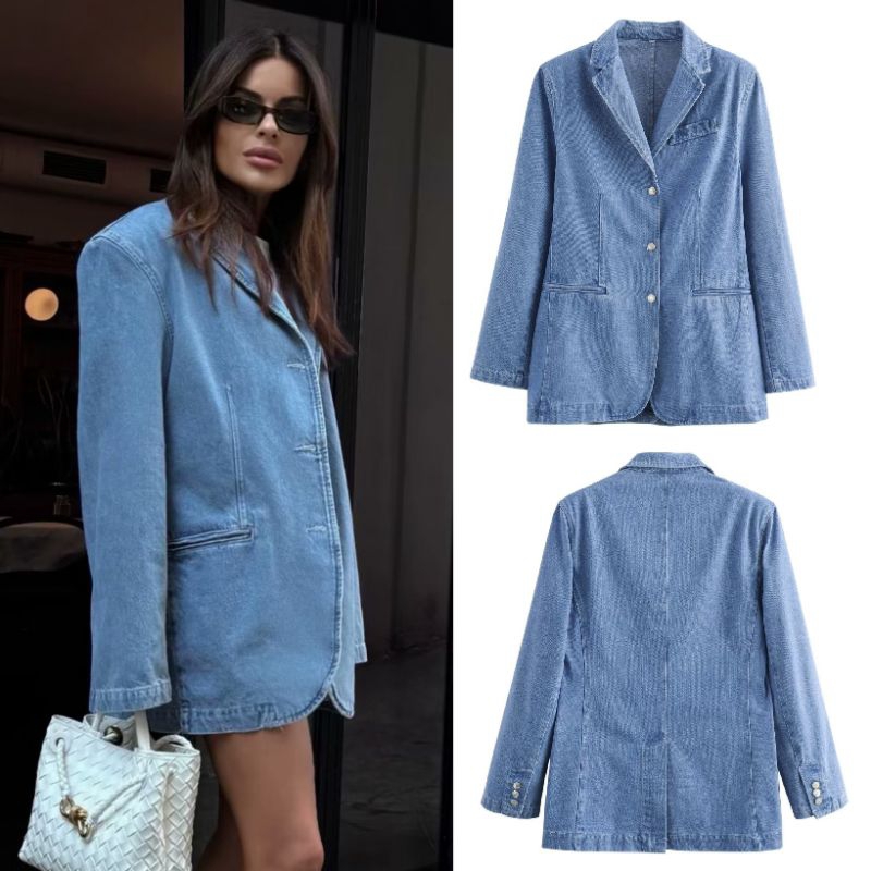 Blue Denim blazer 77248 76844 (TA)