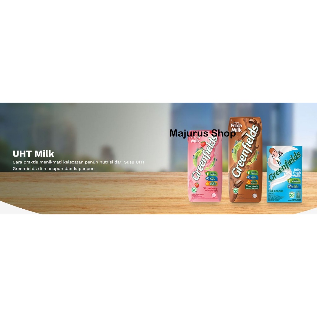 

Susu Uht Greenfields Chocolate | Fullcream | Stroberi 105ml 200ml 250ml