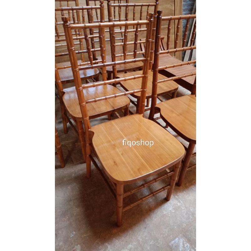 Kursi Tiffani Pelaminan Pengantin Kayu Jati Furniture Jepara