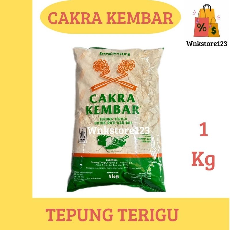 

Cakra kembar tepung terigu 1kg