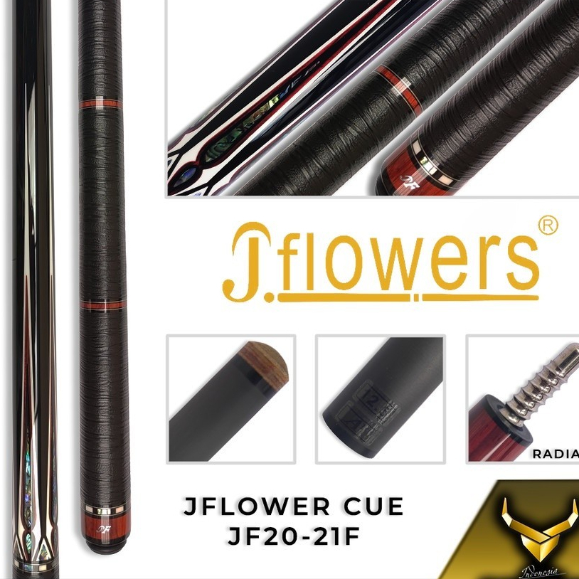 JFLOWERS JF20-21F CUE STICK BILLIARD [JF20-21F]