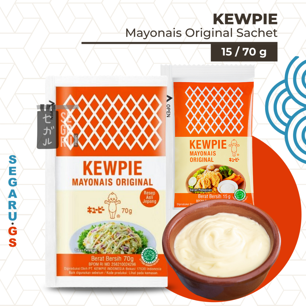 Kewpie Mayonaise Original Sachet