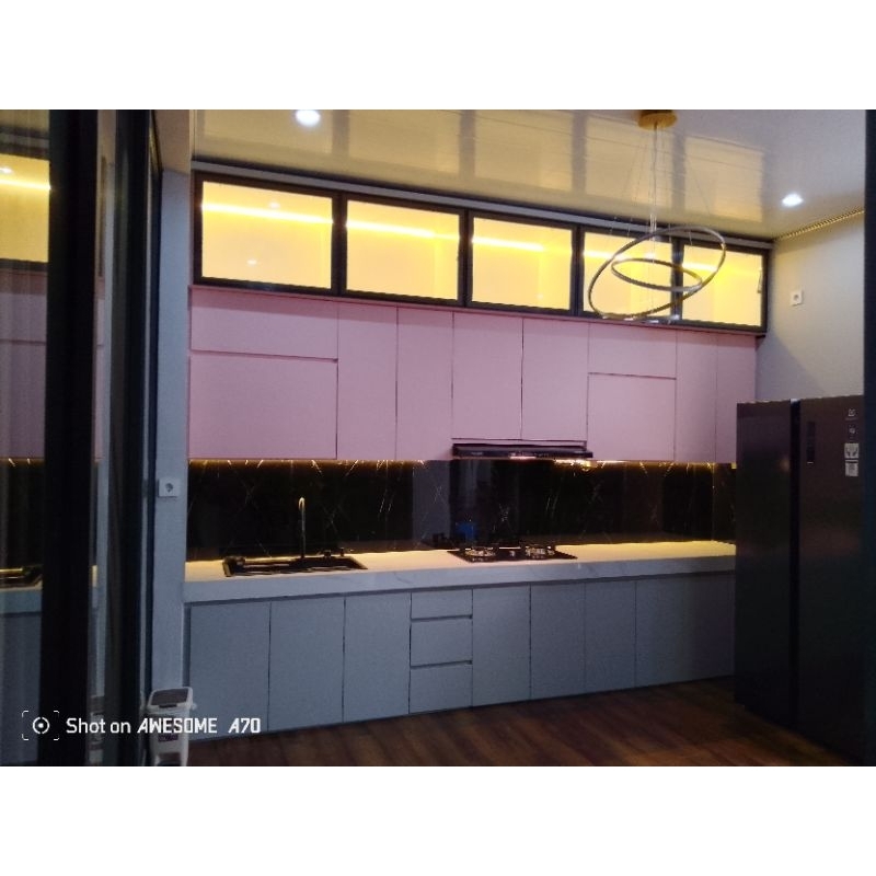 kitchen set minimalis hpl