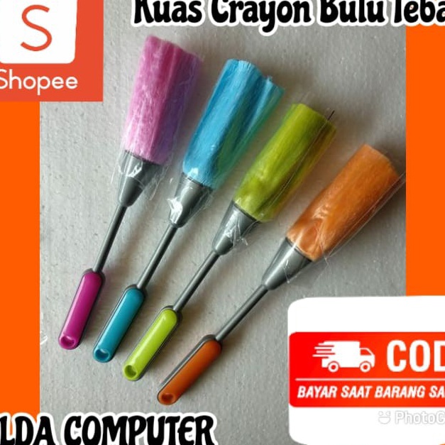 

FLASH SALE Kuas pembersih ampas crayon Sulak gambar besar