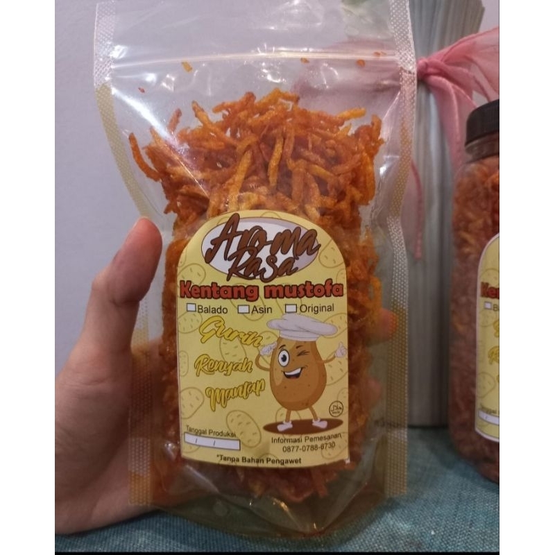 

Kentang mustofa Aroma rasa / kentang kering / kentang balado / keripik kentang