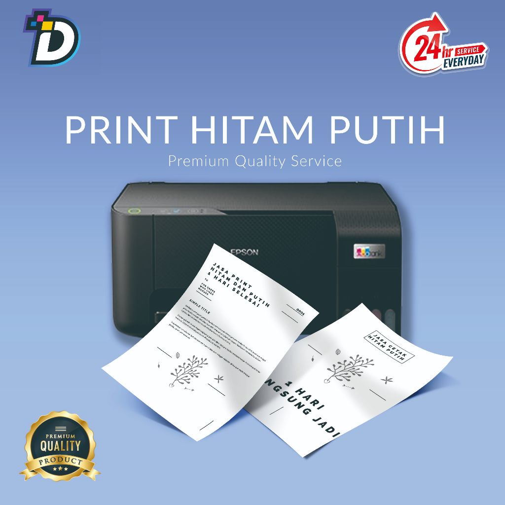 

JASA PRINT HITAM PUTIH / WARNA TERMURAH A4 HVS 80 GSM