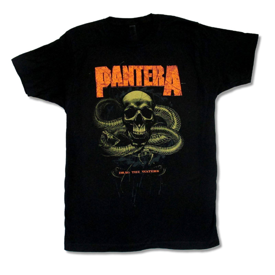 READY STOCK LANGSUNG ORDER AJA || Kaos Pantera Drag The Waters Tshirt 100% Cotton | Size S M L XL XX