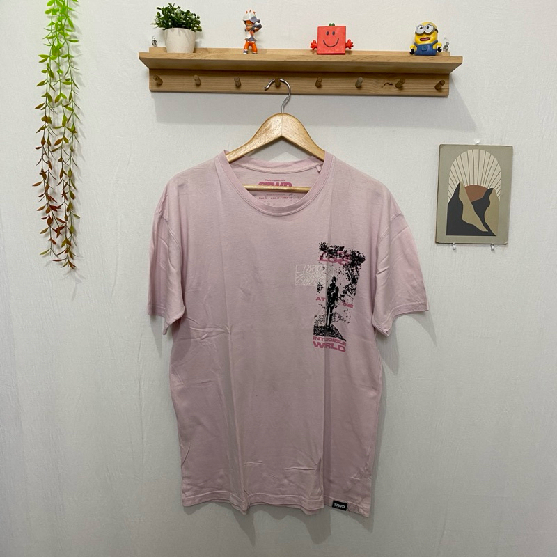 kaos tshirt pria pull&bear STWD original size M kondisi bagus