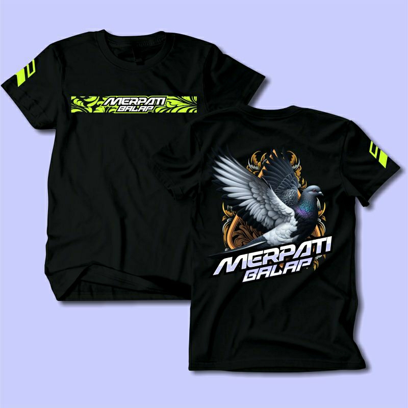 KAOS BURUNG MERPATI BALAP RACING TEAM KATUN OBLONG