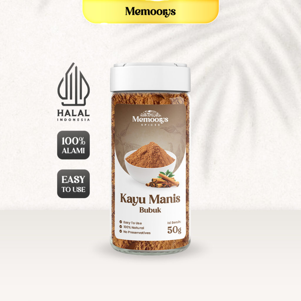 

Bumbu Dapur Kayu Manis Bubuk, Utuh - Memoorys
