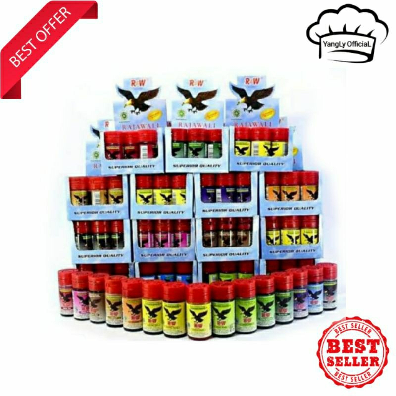 

Pewarna RW RAJAWALI 12,5ml / Pewarna Makanan / Best Seller