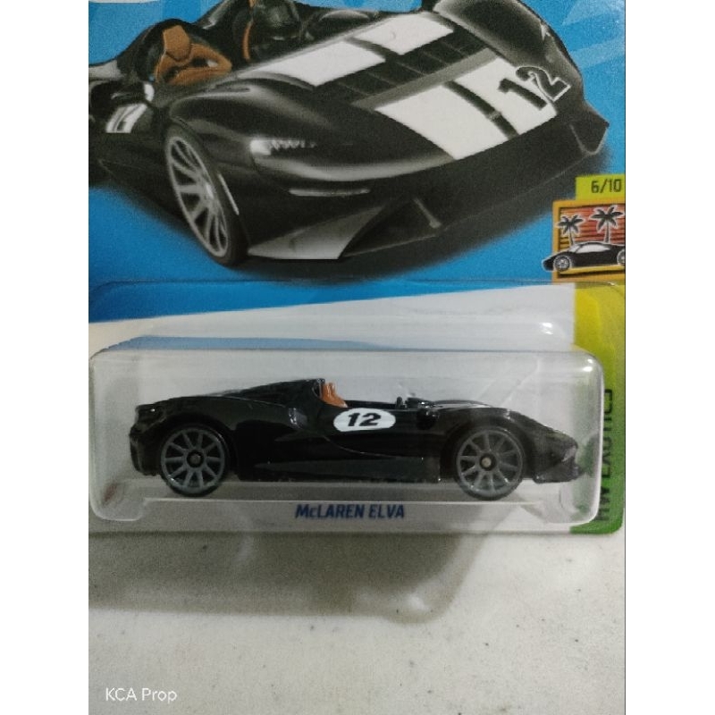 Hotwheels McLaren Elva Black HW Exotics