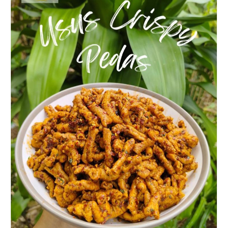 

USUS CRISPY DAUN JERUK/USUS CIKRUH/ORI/PEDAS KEMASAN 1KG