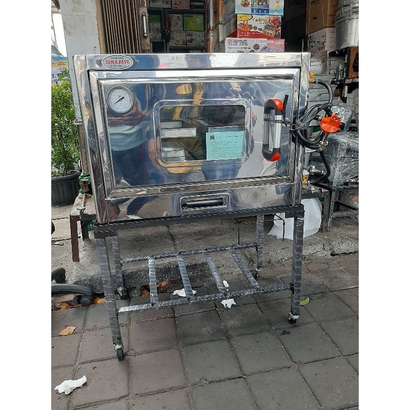 OVEN GAS BIMA JAYA TIPE 8044 FULL STAINLESS