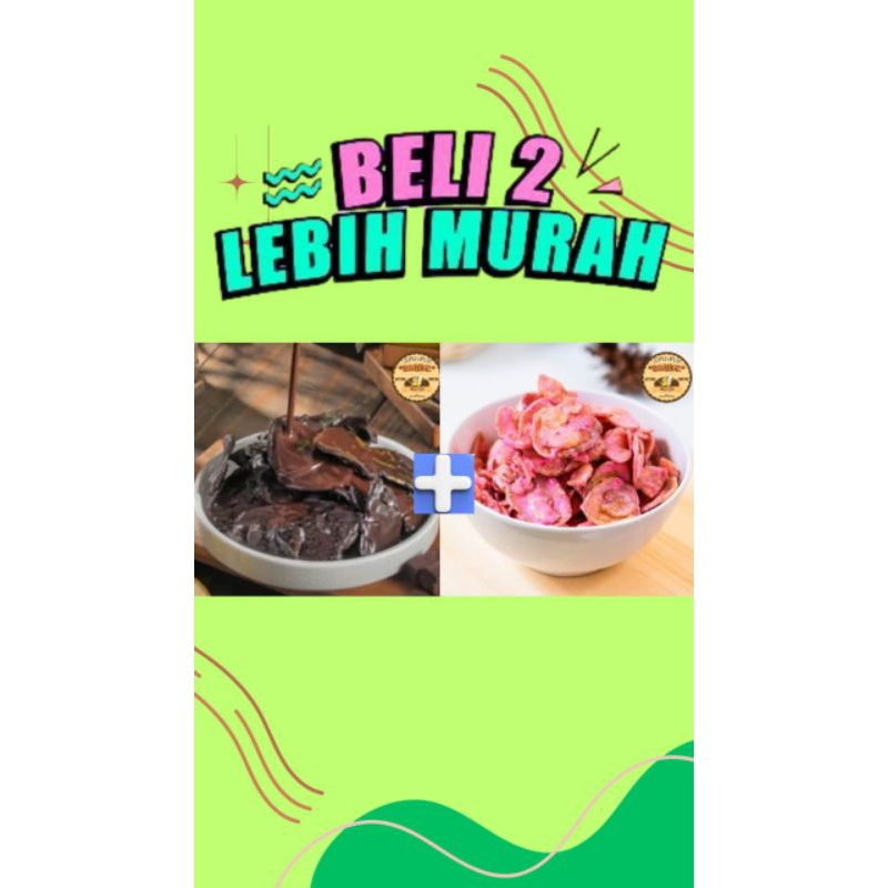 

Beli 2 Lebih Hemat Coklat + Strawberry 120gr