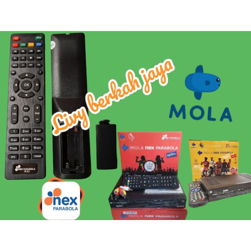 Remote Receiver Parabola Mola /Nex parabola Merah/ Remot K-Vision GOL / OPTUS / GARDINER / LG SAT