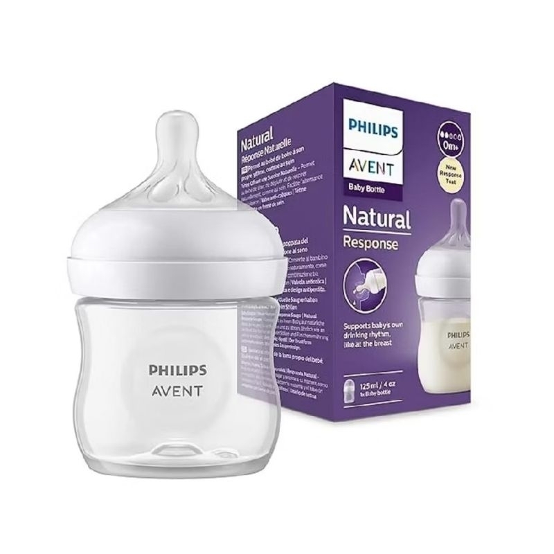 Avent Botol Natural Response  Single Pack 125ml Philips Avent 125 ml