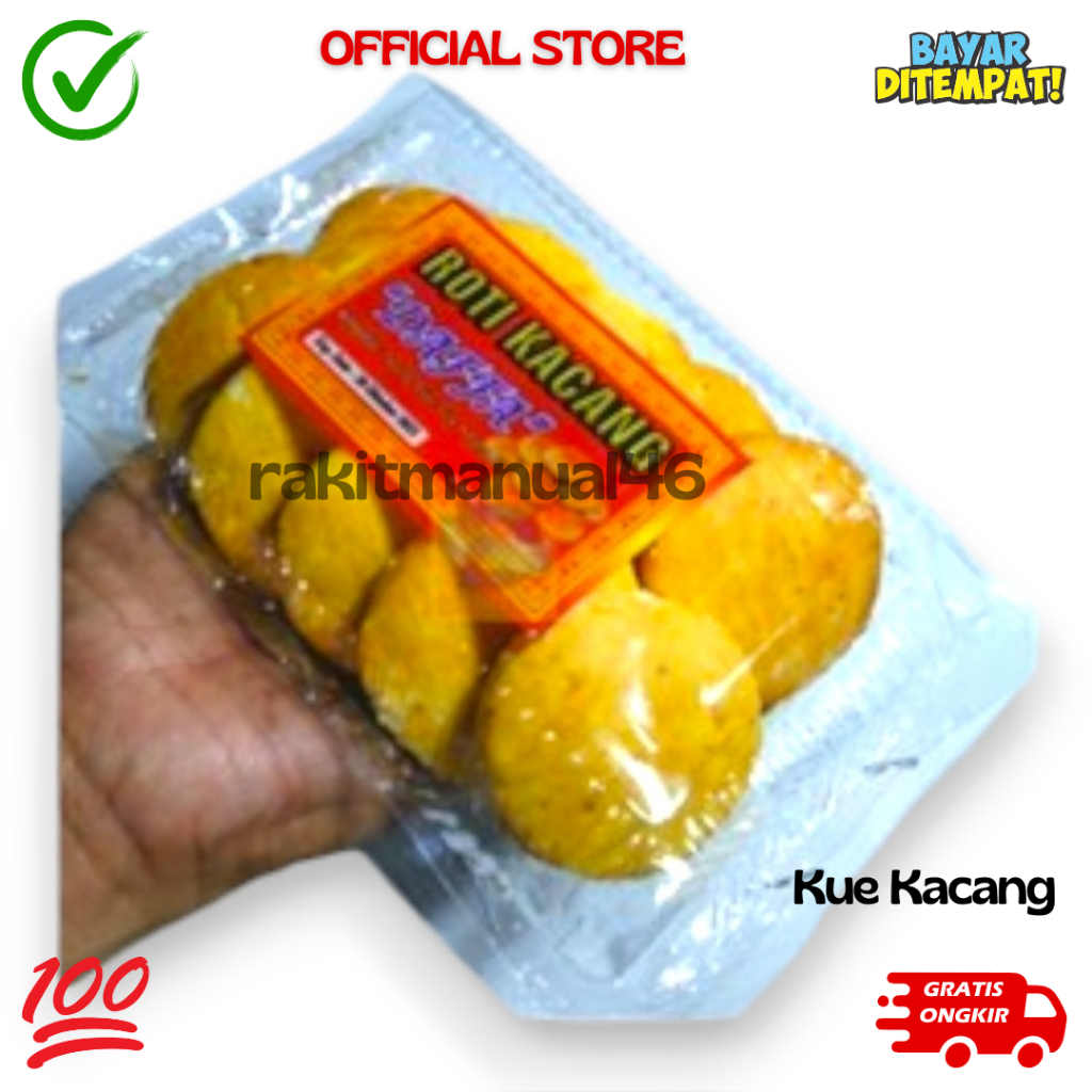 

Roti Kacang | Kue Kacang Enak Premium Homemade Murah