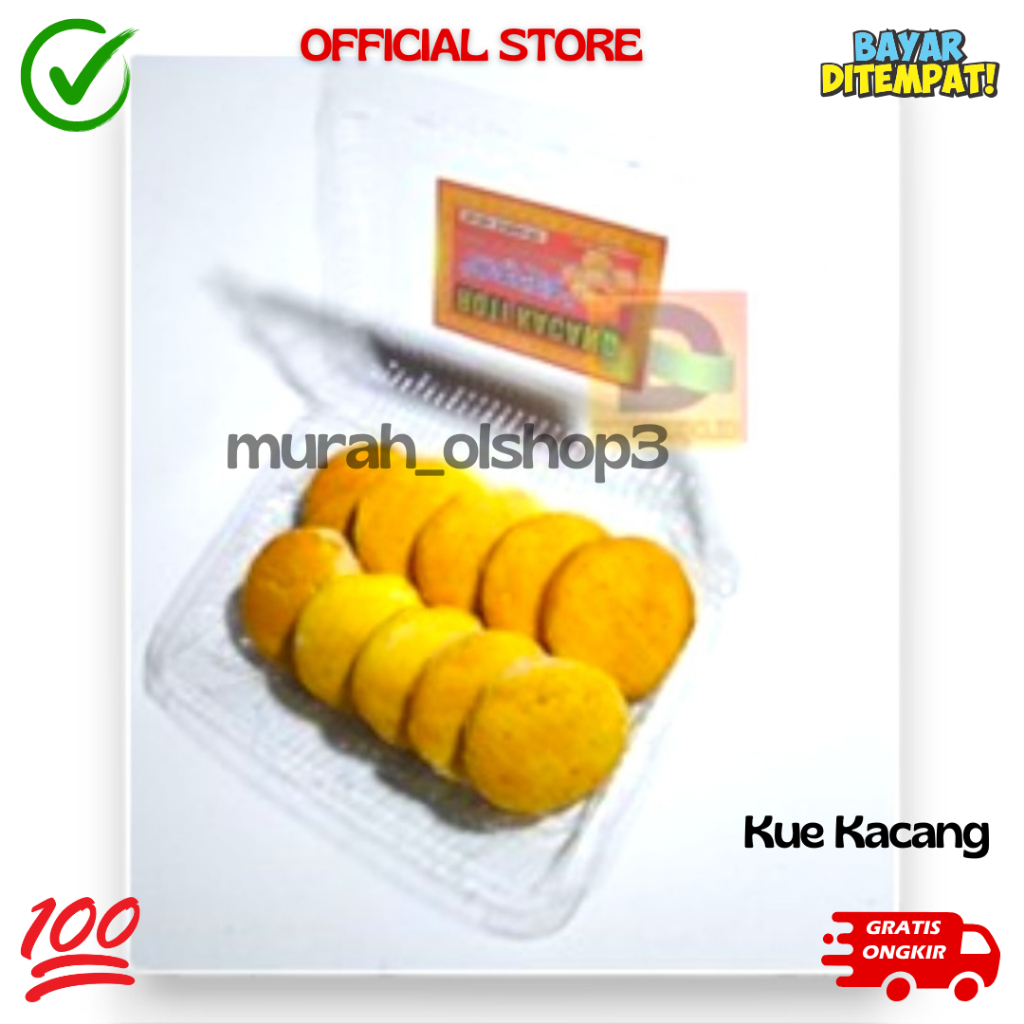 

Roti Kue Kacang Tidar Isi 10 Pcs / Keping