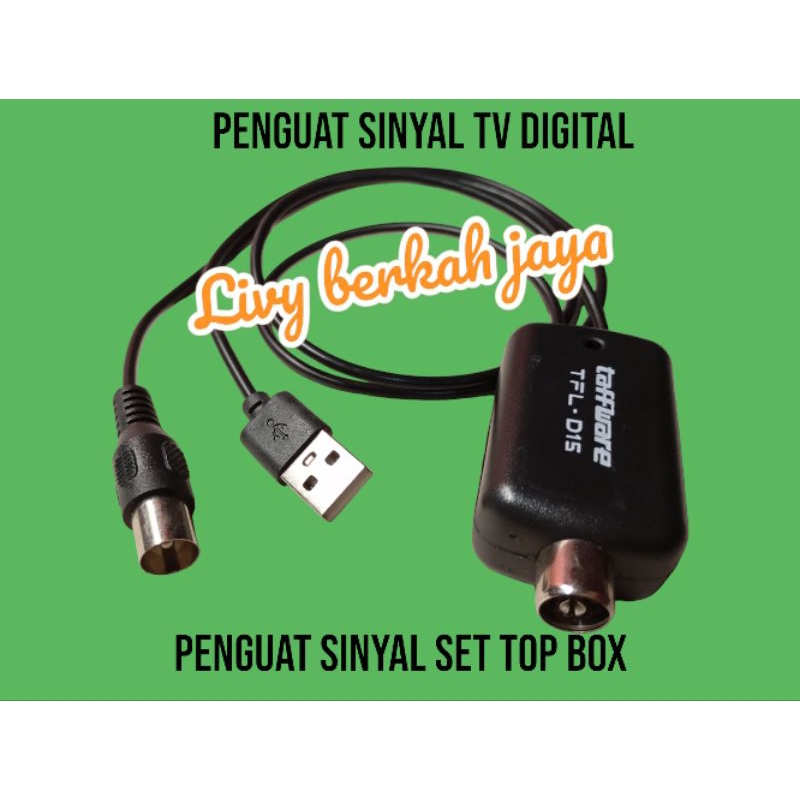 Penguat sinyal TV Digital/ Penguat sinyal SET TOP BOX/ penguat sinyal Booster TV