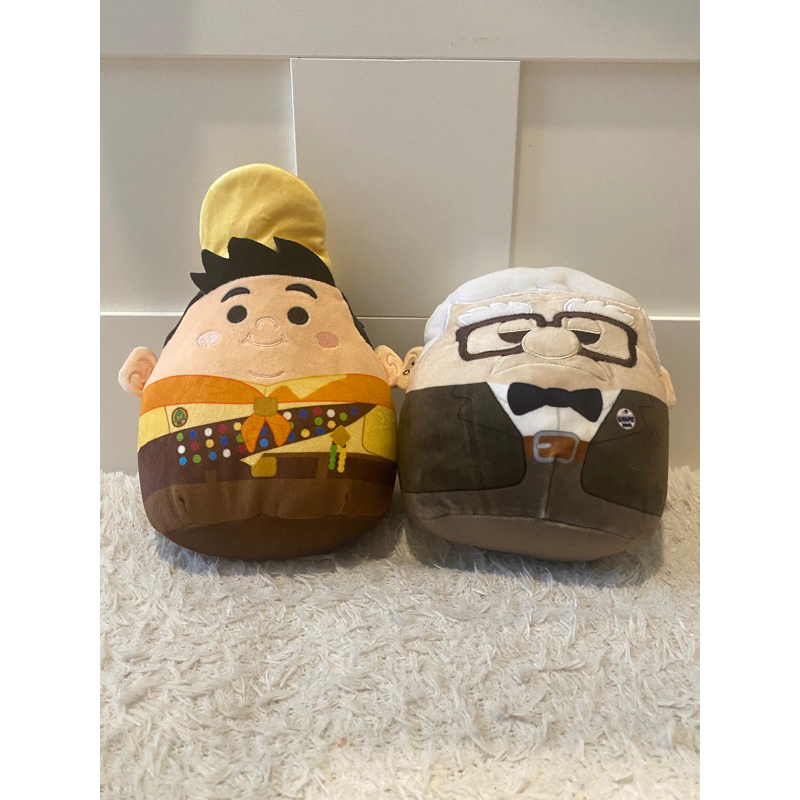 Boneka Squishmallow Disney UP Russel, Carl