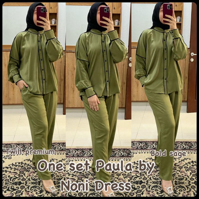 Noni Dress setelan celana Paula