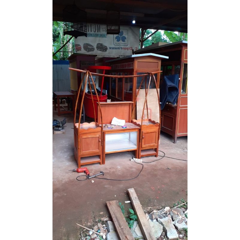 jual pabrik produsen gerobak soto angkringan murah jakarta