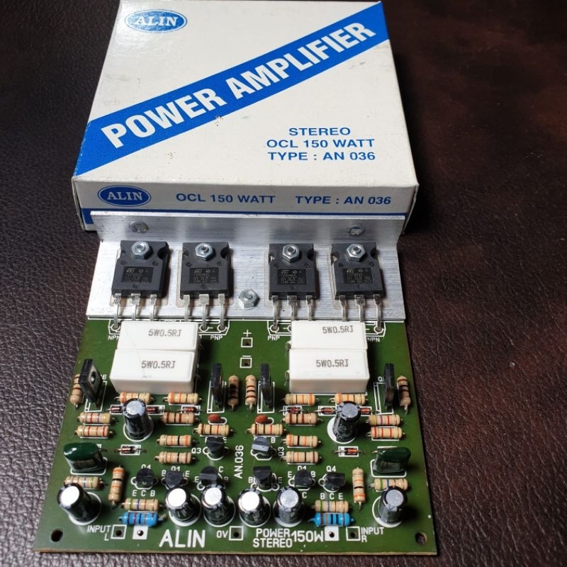 Kit Power Amplifier 150 Watt Setereo gm allin