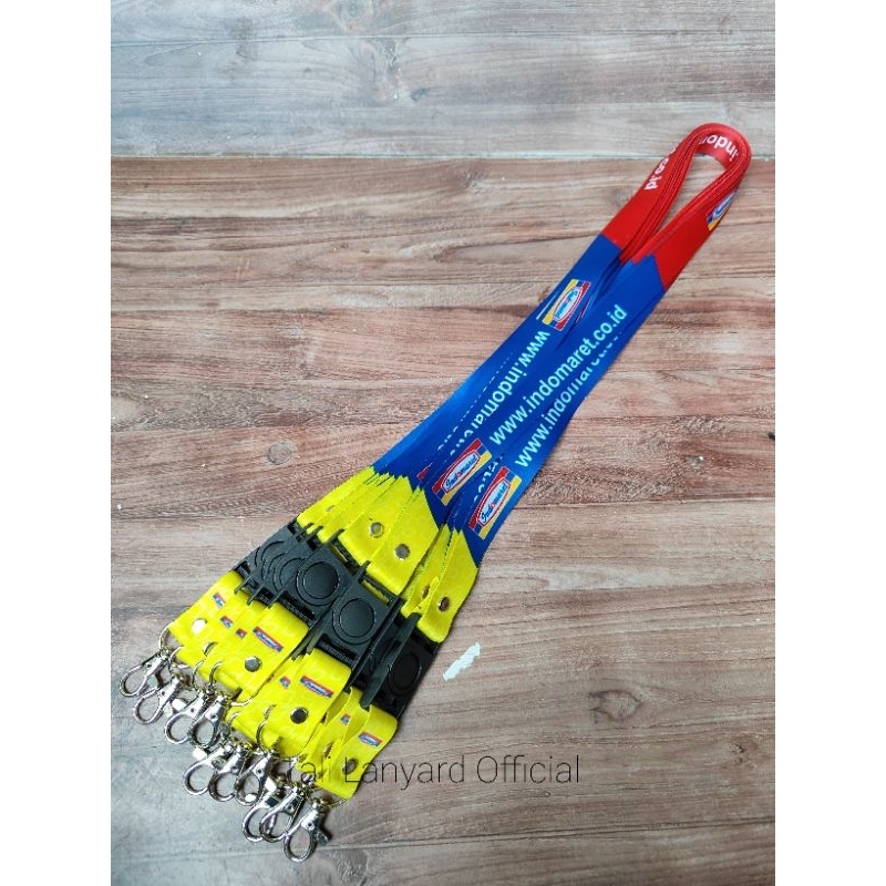 Tali Id Card Indomaret / Tali Lanyard Indomaret / free casing