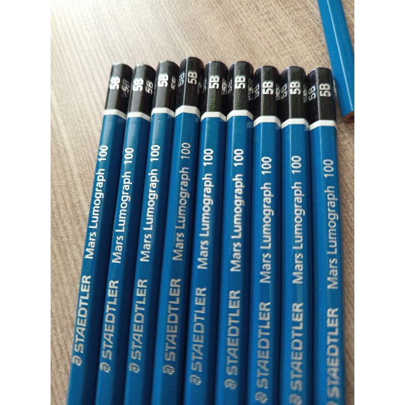 

PENSIL 5B STAEDTLER / PENSIL STAEDTLER MARS LUMOGRAPH 100 (5B) ORIGINAL MADE IN GERMANY