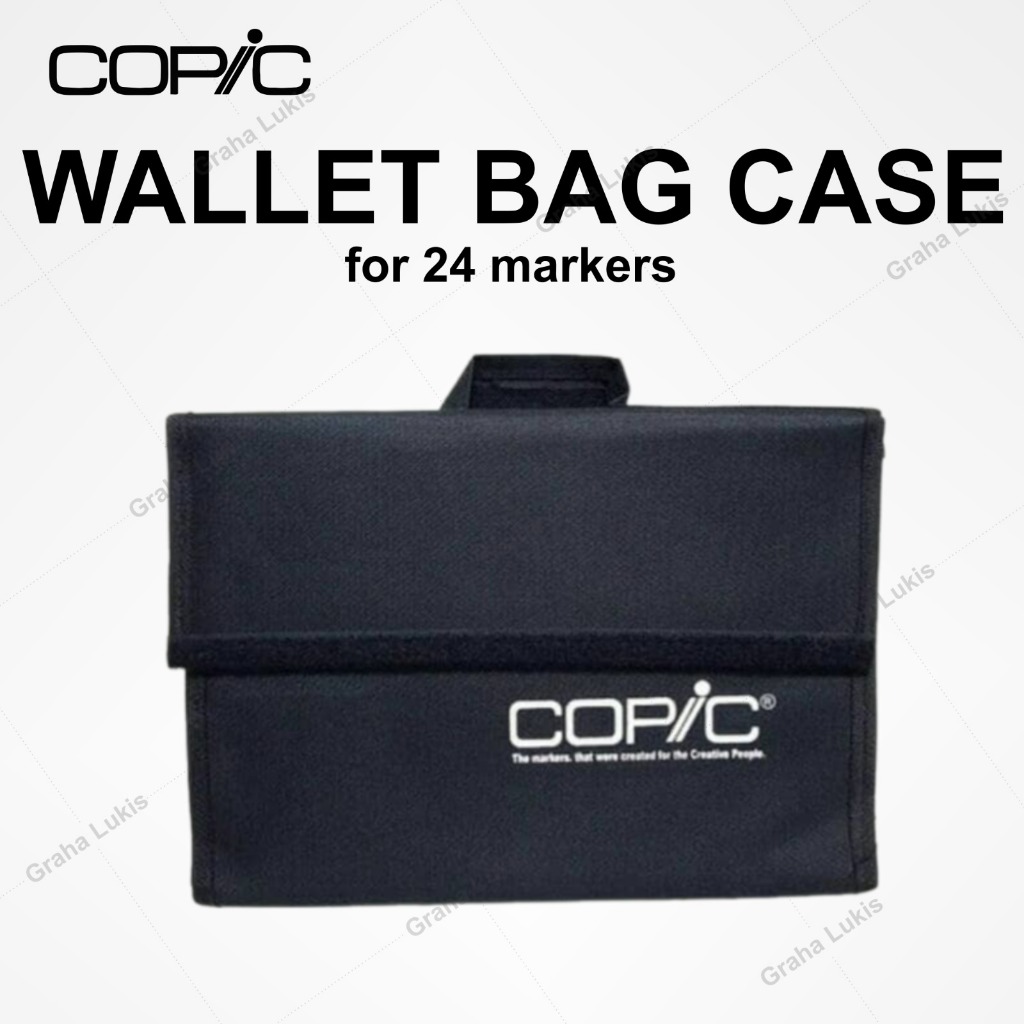 

Copic Wallet Bag Case - 24 Markers / Tas Copic
