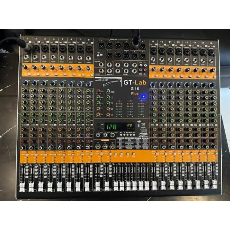 MIXER AUDIO GT-LAB G16 MIXER BY RDW 16 CHANNEL ORIGINAL GT-LAB G 16