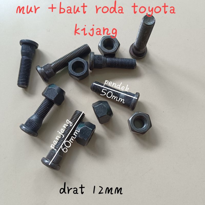 BAUT MUR RODA TOYOTA KIJANG GRAN, SUPER, KF 50 DLL
