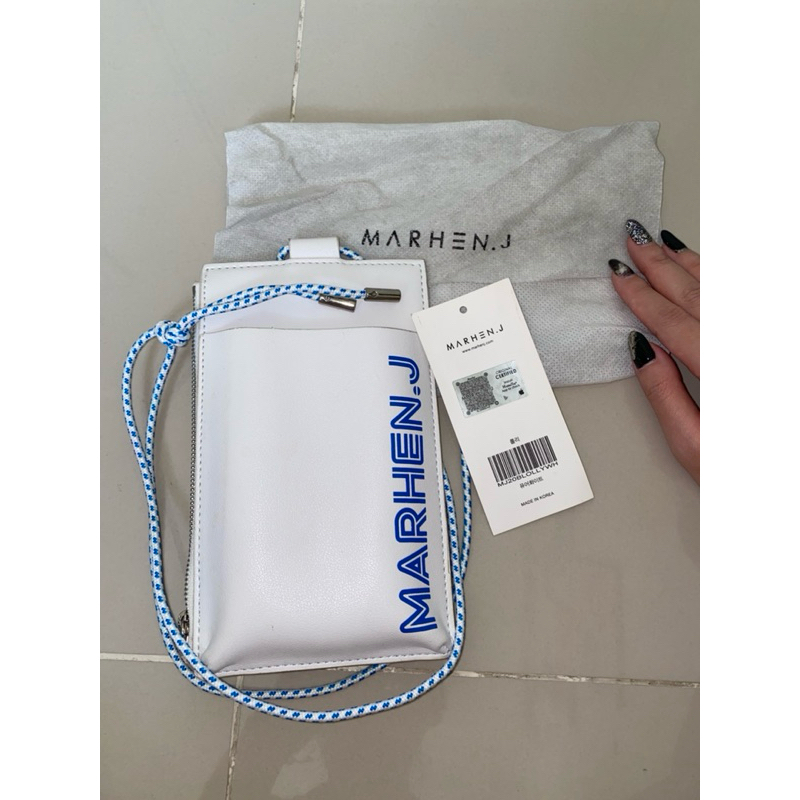 preloved marhen j lolly bag white
